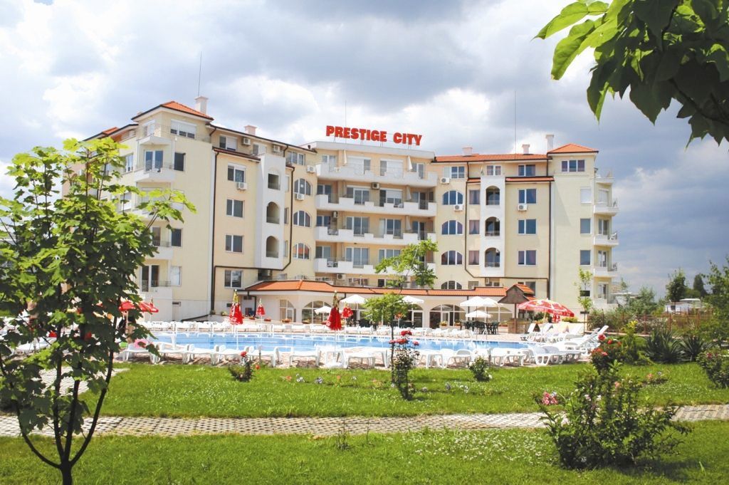 Prestige City Aparthotel Солнечный берег Экстерьер фото